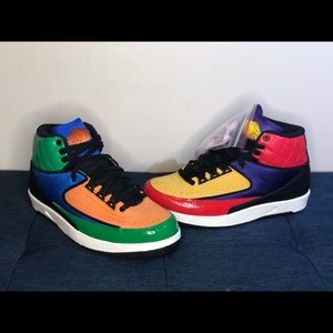 Women’s Air Jordan 2 Retro (University RED & GRN)